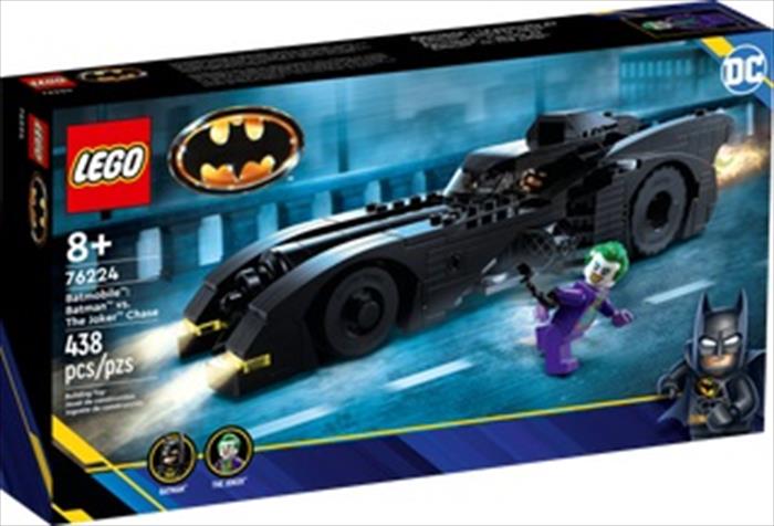 lego batmobile: inseguimento batman vs. the joker-76224-multicolore