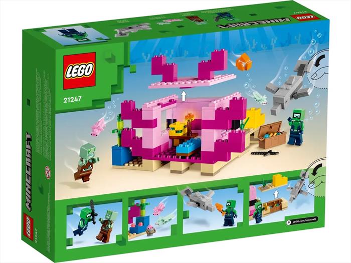 lego minecraft la casa dell’axolotl 21247