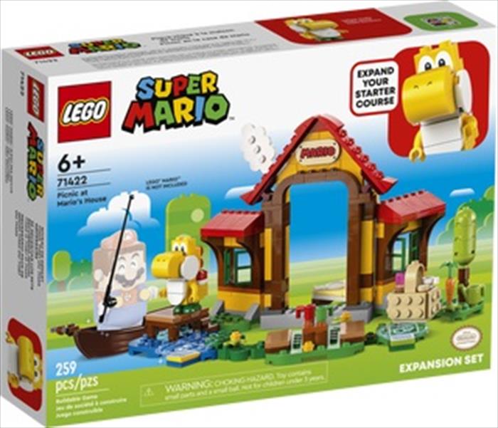 lego super mario pack di espansione picnic a casa-71422-multicolore