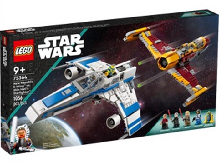 lego star wars e-wing vs. starfighter 75364-multicolore