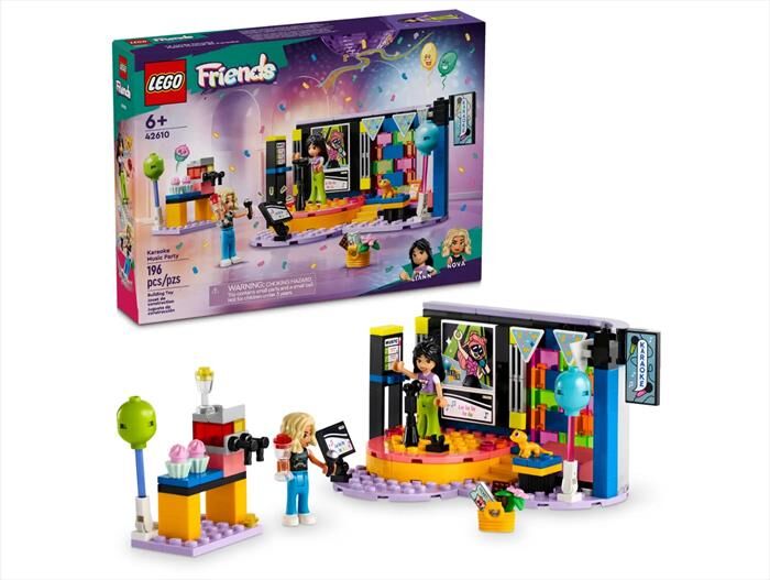 lego friends karaoke party 42610, multicolore