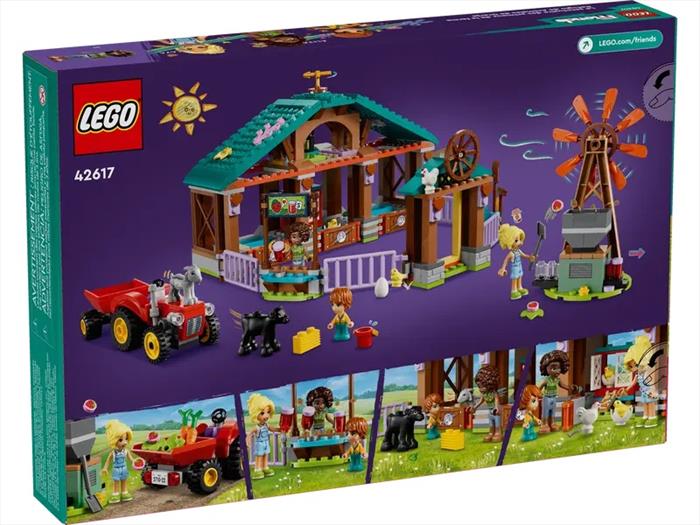 lego friends il santuario degli animali 42617-multicolore