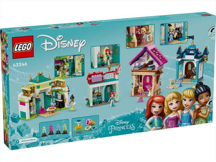 lego disney avventura al mercato principesse 43246