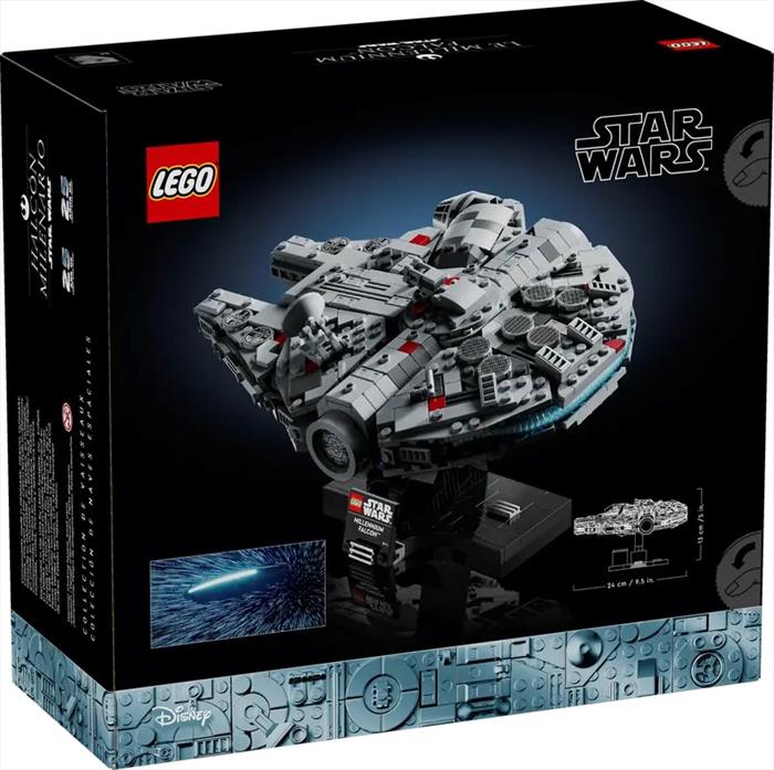 lego star wars millennium falcon 75375-multicolore