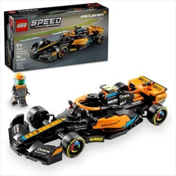 lego speed monoposto da corsa mclaren formula 1 76919-multicolore