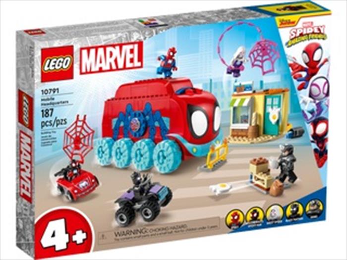 Lego Marvel Quartier Generale Mobile Team Spidey -10791-multicolore