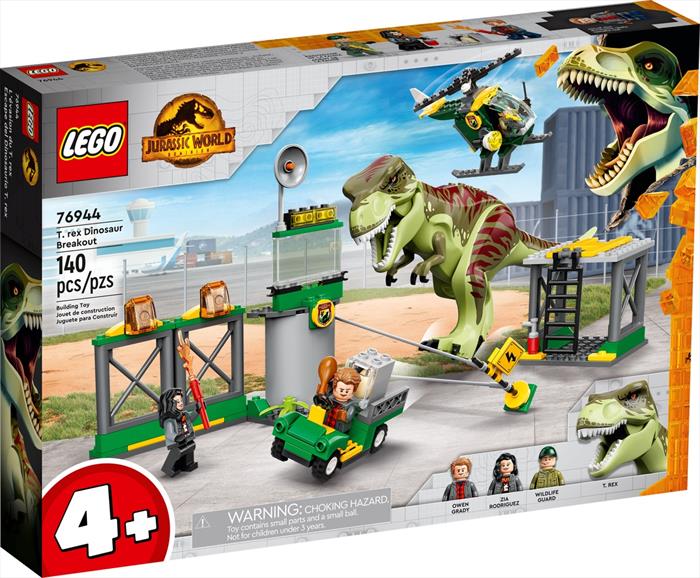 Lego La Fuga Del T. Rex 76944