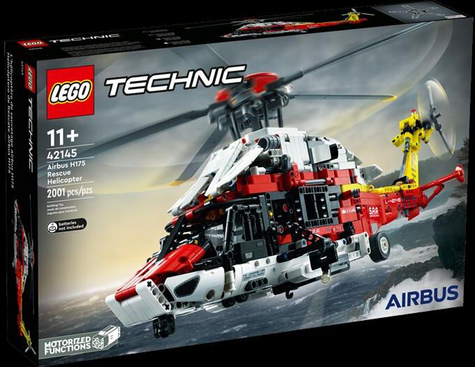 Lego Technic Elicottero Salvataggio Airbus H175 42145