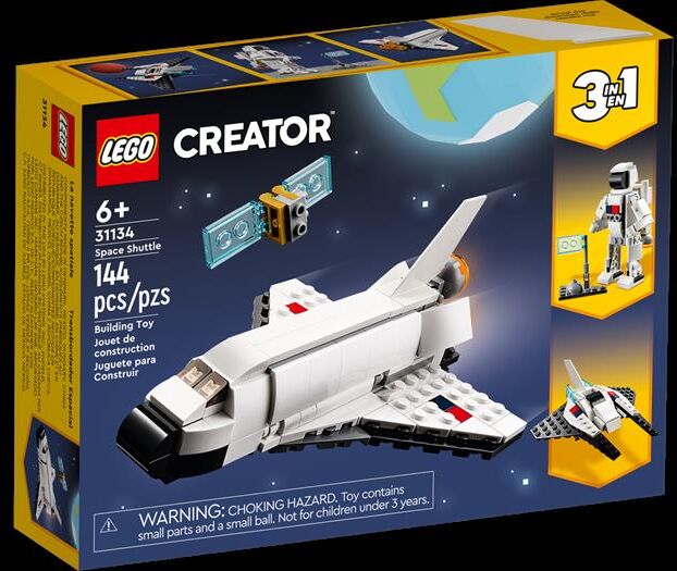 Lego Creator 3in1 Space Shuttle 31134