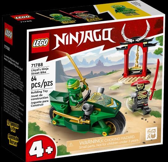 Lego Ninjago Moto Ninja Di Lloyd 71788