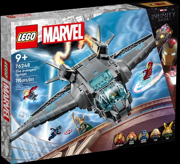 Lego Marvel Il Quinjet Degli Avengers 76248