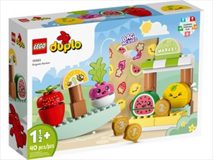 Lego Duplo Mercato Biologico 10983-multicolore