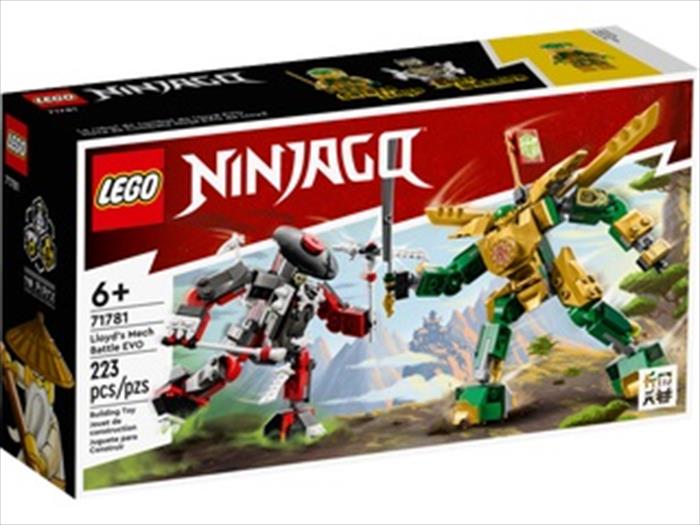 Lego Ninjago Mech Da Battaglia Di Lloyd Evolution-71781-multicolore