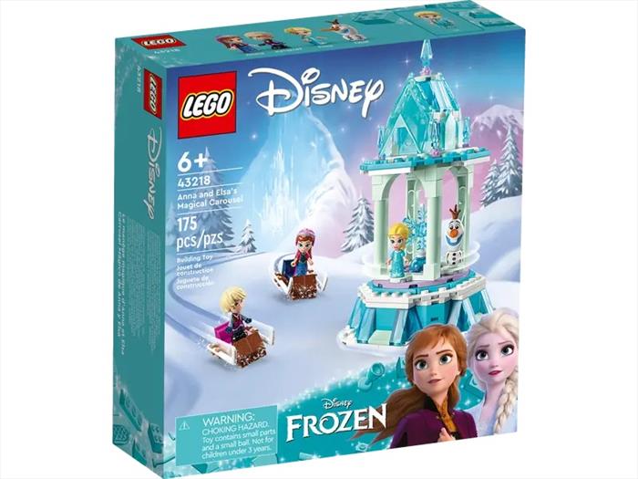 Lego Disney La Giostra Magica Di Anna Ed Elsa 43218-multicolore