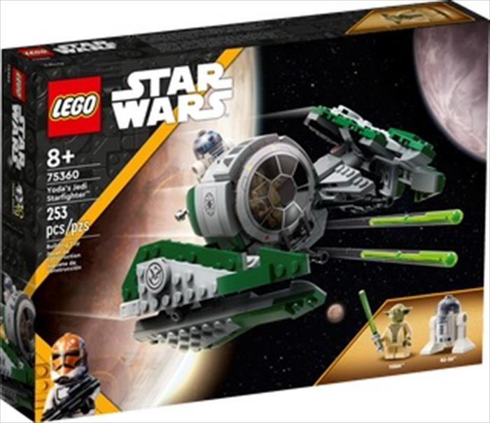 Lego Star Wars Jedi Starfighter Di Yoda 75360-multicolore