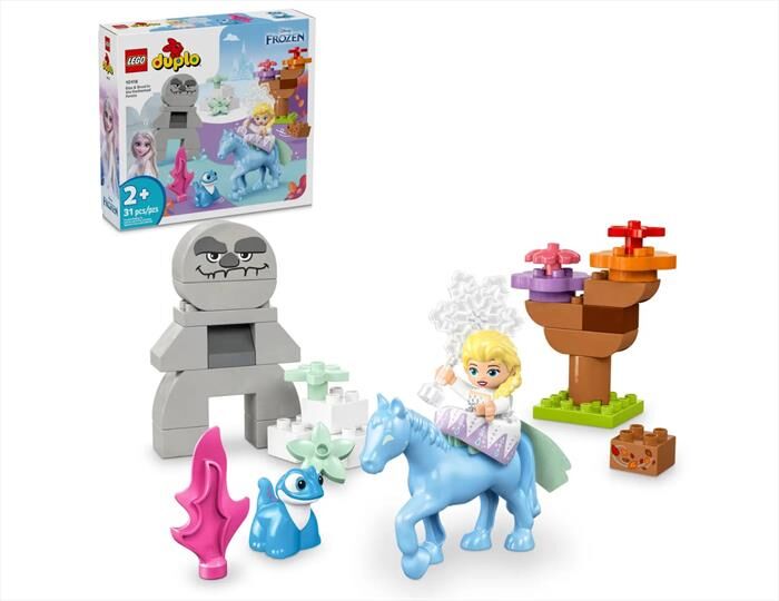 Lego Duplo Elsa E Bruni Nella Foresta Incantata 10418-multicolore