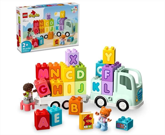 Lego Duplo Il Camioncino Dell’alfabeto 10421-multicolore