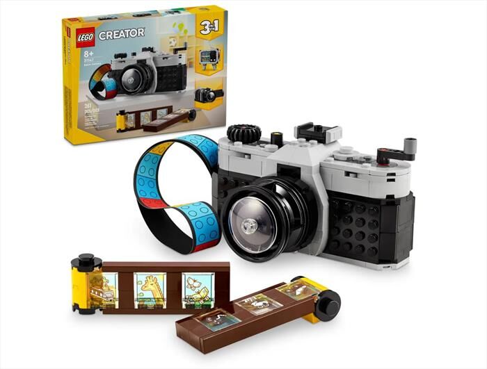 Lego Creator Fotocamera Retrò 31147-multicolore