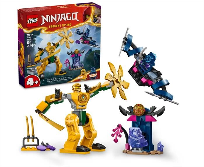 Lego Ninjago Mech Da Battaglia Di Arin 71804-multicolore