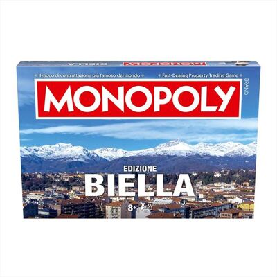 WINNING MOVES Monopoly Edizione Biella-blu WINNING MOVES Monopoly Edizione Biella-blu