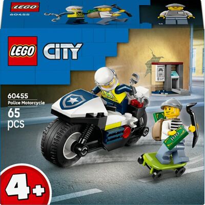 Lego City Police Inseguimento Moto Della Polizia 60455, , Lego City Police Inseguimento Moto Della Polizia 60455, ,