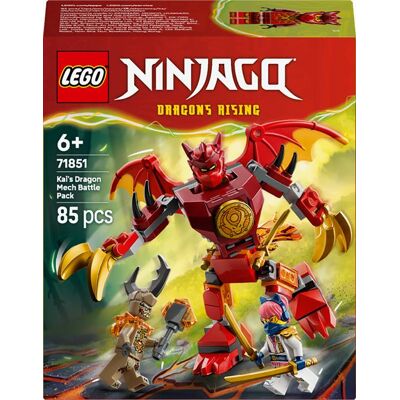 Lego Ninjago Battle Pack Mech Drago Di Kai 71851, Multicolore Lego Ninjago Battle Pack Mech Drago Di Kai 71851, Multicolore