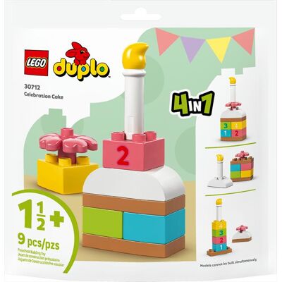 Lego Duplo Torta Di Compleanno 30712, Multicolore Lego Duplo Torta Di Compleanno 30712, Multicolore