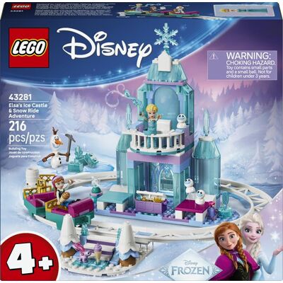 Lego Disney Castello Di Ghiaccio Di Elsa 43281, Multicolore Lego Disney Castello Di Ghiaccio Di Elsa 43281, Multicolore