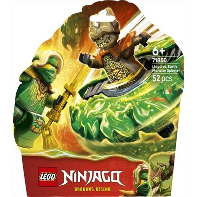 Lego Ninjago Lloyd Contro Spinner Mostro Terra 71850, Multicolore Lego Ninjago Lloyd Contro Spinner Mostro Terra 71850, Multicolore