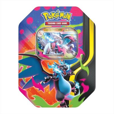 POKEMON Tin Collezione Pokémon Mega Charizard – Pk10300-i POKEMON Tin Collezione Pokémon Mega Charizard – Pk10300-i