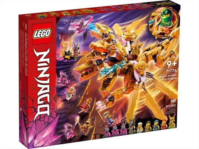 Lego Ninjago Ultra Drago D’oro Di Lloyd - 71774