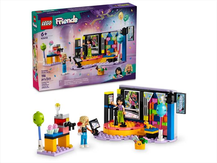 Lego Friends Karaoke Party 42610, Multicolore