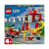 Lego City Caserma Dei Pompieri E Autopompa 60375-multicolore