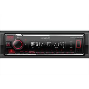 Kenwood Car Stereo Kmm-bt408dab-nero