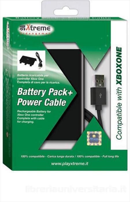 Xtreme 65425 Xbox One Battery Pack + Power Cable