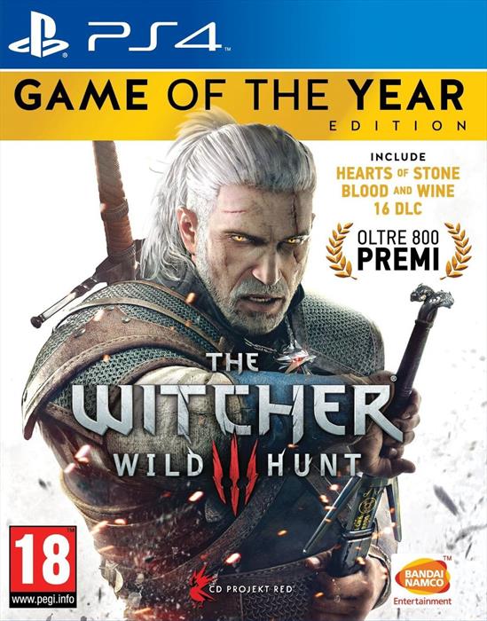 NAMCO The Witcher 3: The Wild Hunt Goty Edition Ps4