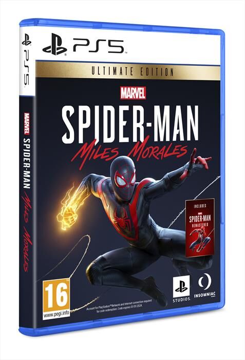 Sony Marvel's Spider-man Miles Morales Ultimate Ed-ps5