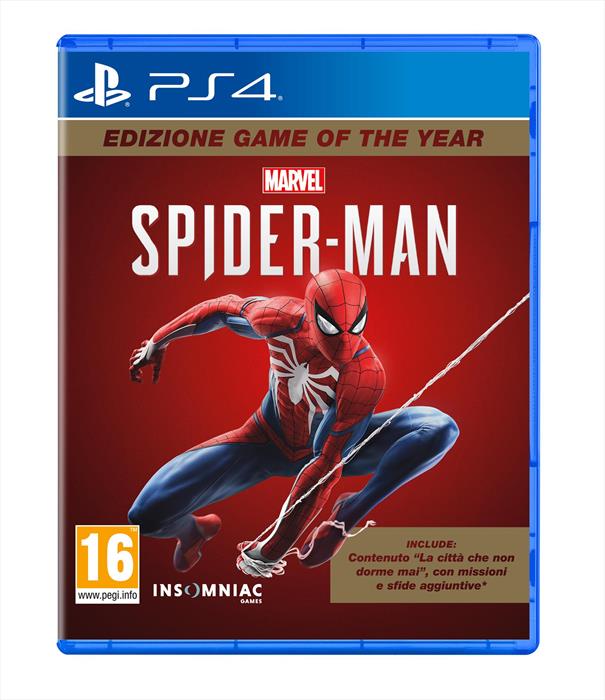 Sony Marvel's Spider-man Goty Ps4