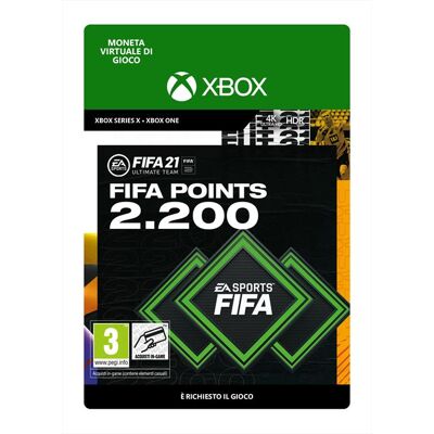 FIFA 21 - 2200 FUT Points (Xbox One) - Valuta di gioco FIFA 21 - 2200 FUT Points (Xbox One) - Valuta di gioco