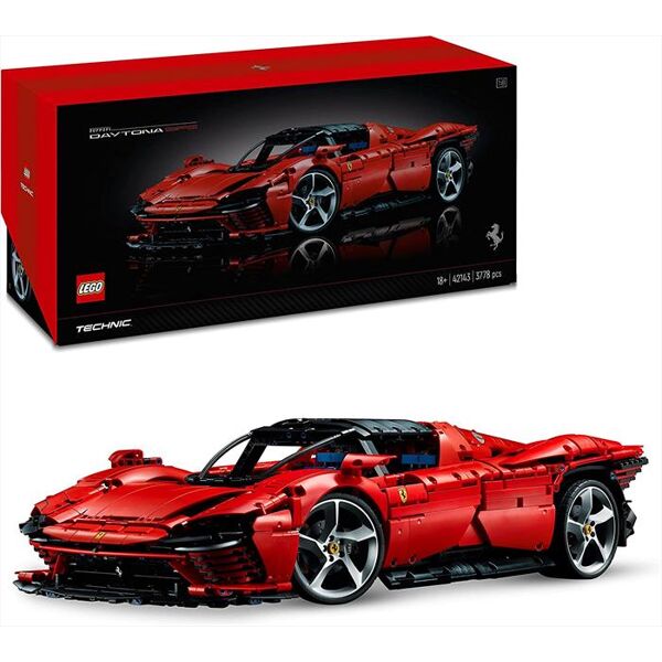 lego technic ferrari 42143-rosso