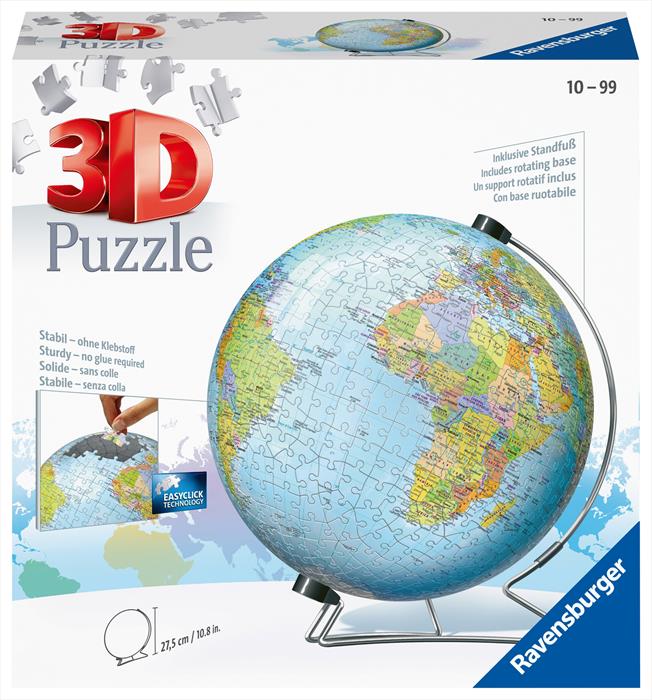 ravensburger globo 540 pz puzzle 3d