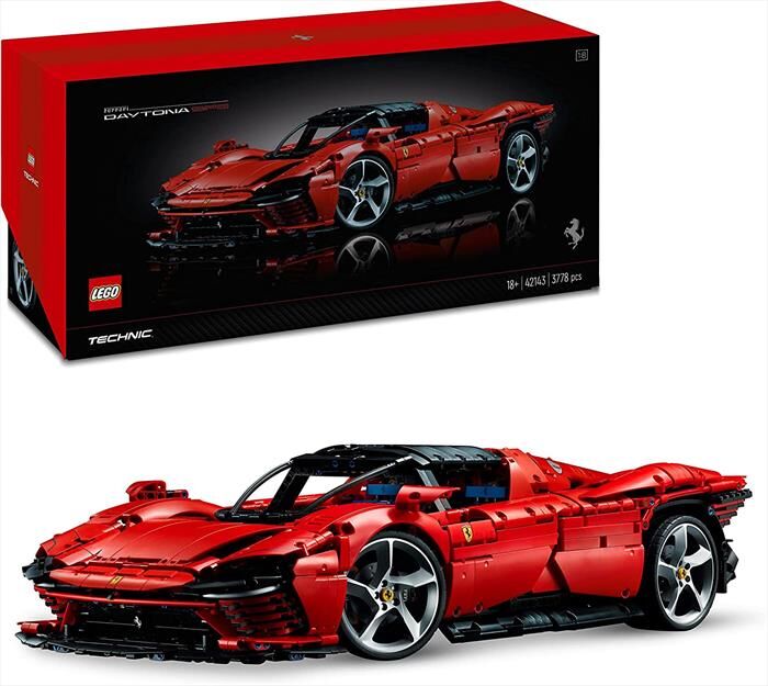 Lego Technic Ferrari 42143-rosso