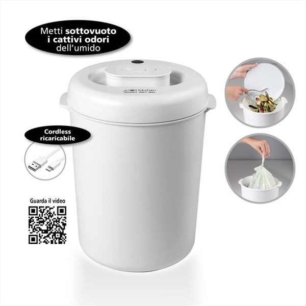 macom bidoncino sottovuoto per umido smart wet bin