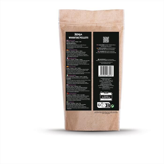 ninja pellet woodfire miscela robusta 900 gr-legno