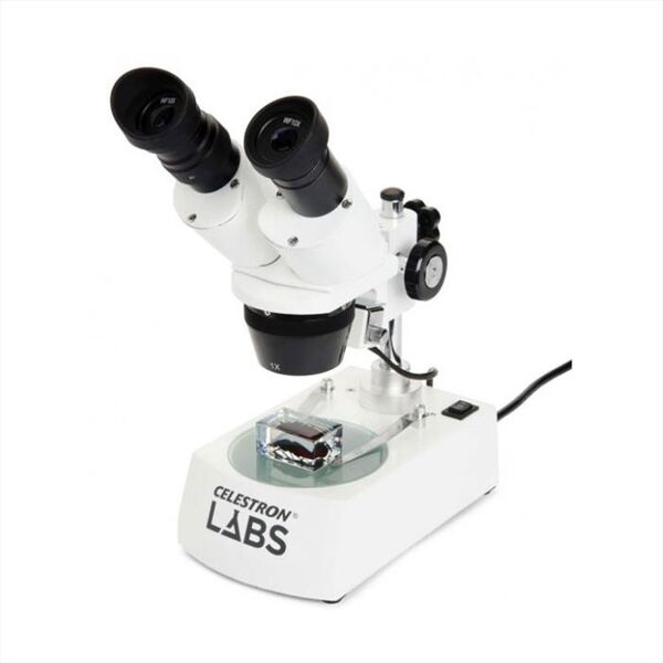 celestron microscopio labs s10-60-bianco