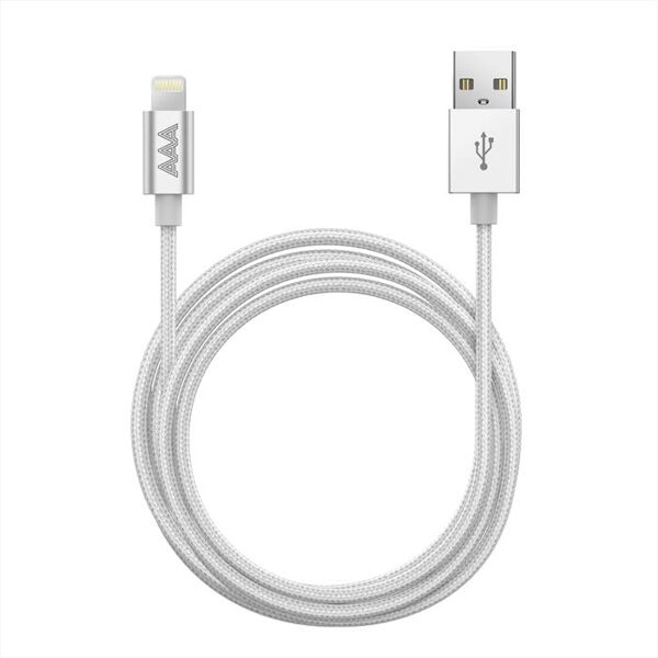 aaamaze aluminum lightning cable 1.8m-silver