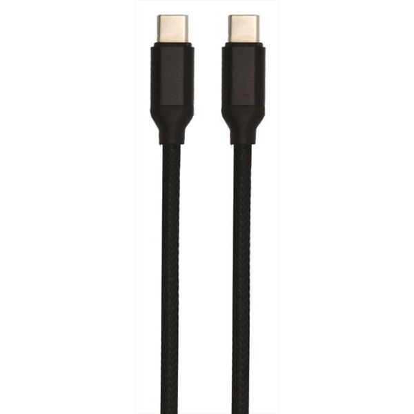 mediacom cavo usb-c to usb-c md-c101-black