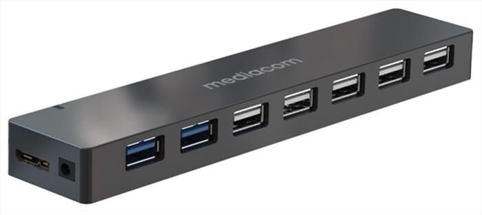 mediacom hub usb 3.0 7 port md-u106