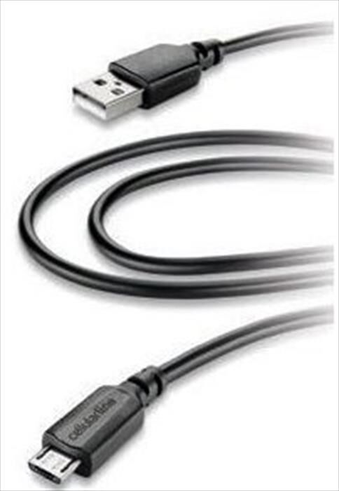 Cellular Line Usbdatacmfiipd2mw Cavo Micro Usb-nero