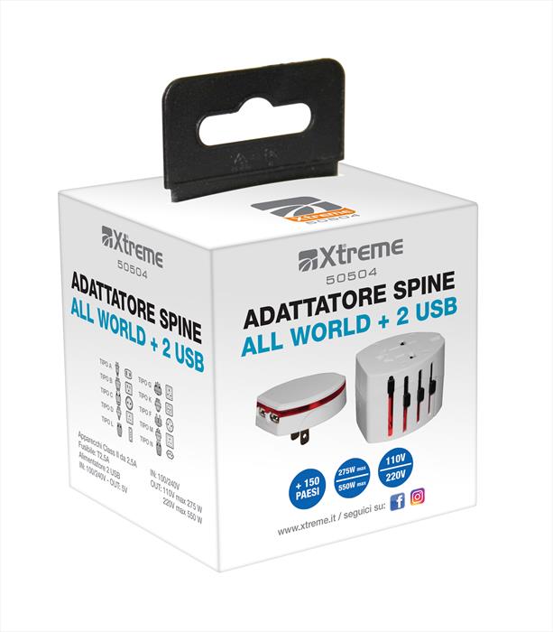 Xtreme 50504 Adattatore Internazionale